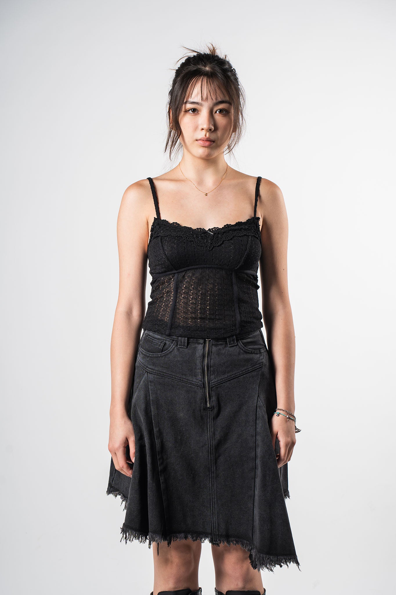 Lace Camisole Black